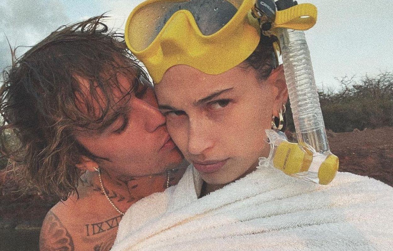 Imagem mostra Justin Bieber no Havaí
