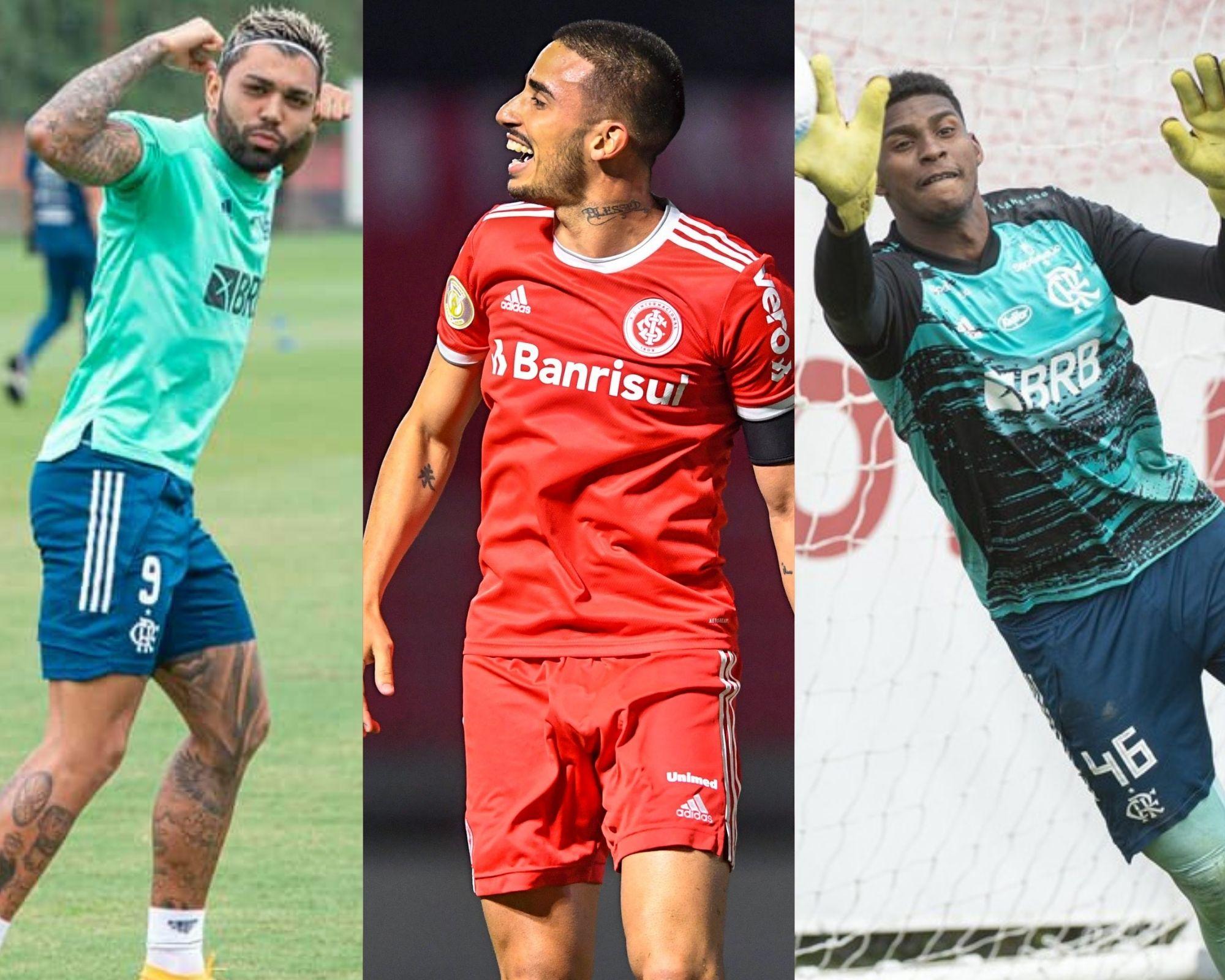 Imagem mostra jogadores que estão na lista dos mais escalados do Cartola FC