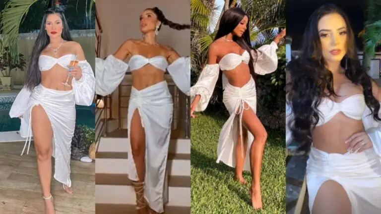 Liquidação? Famosas usam o mesmo look no réveillon 2020