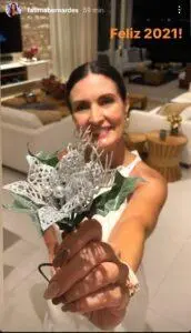 Imagem de Fátima Bernardes no look das famosas