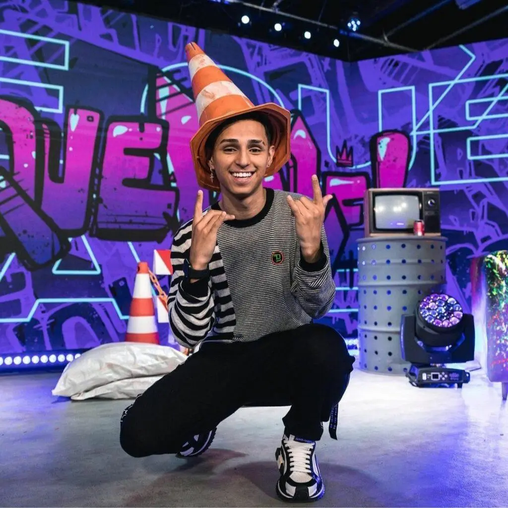 Imagem do youtuber Nobru, um dos participantes do BBB 21