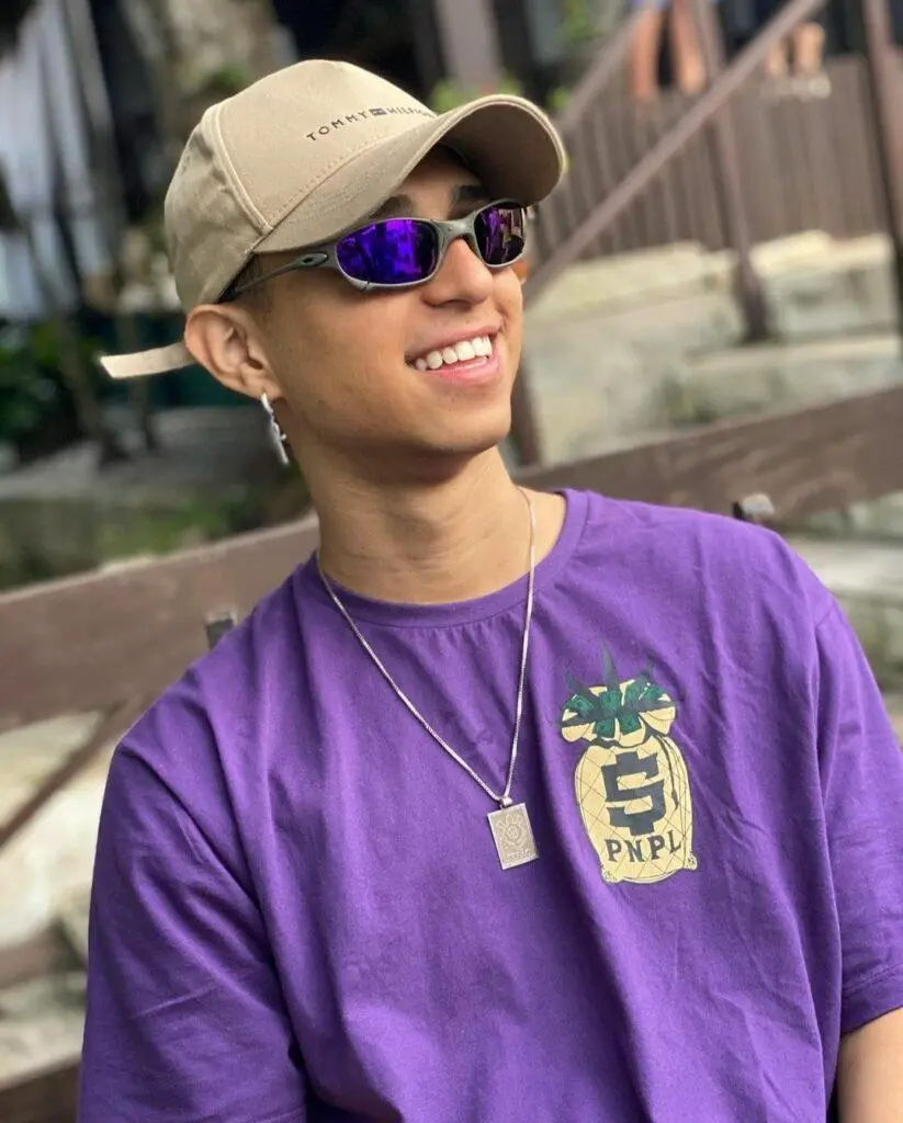 Imagem do youtuber Nobru, um dos participantes do BBB 21