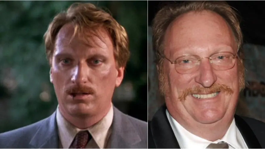 Imagem mostra antes e depois de Jeffrey Jones