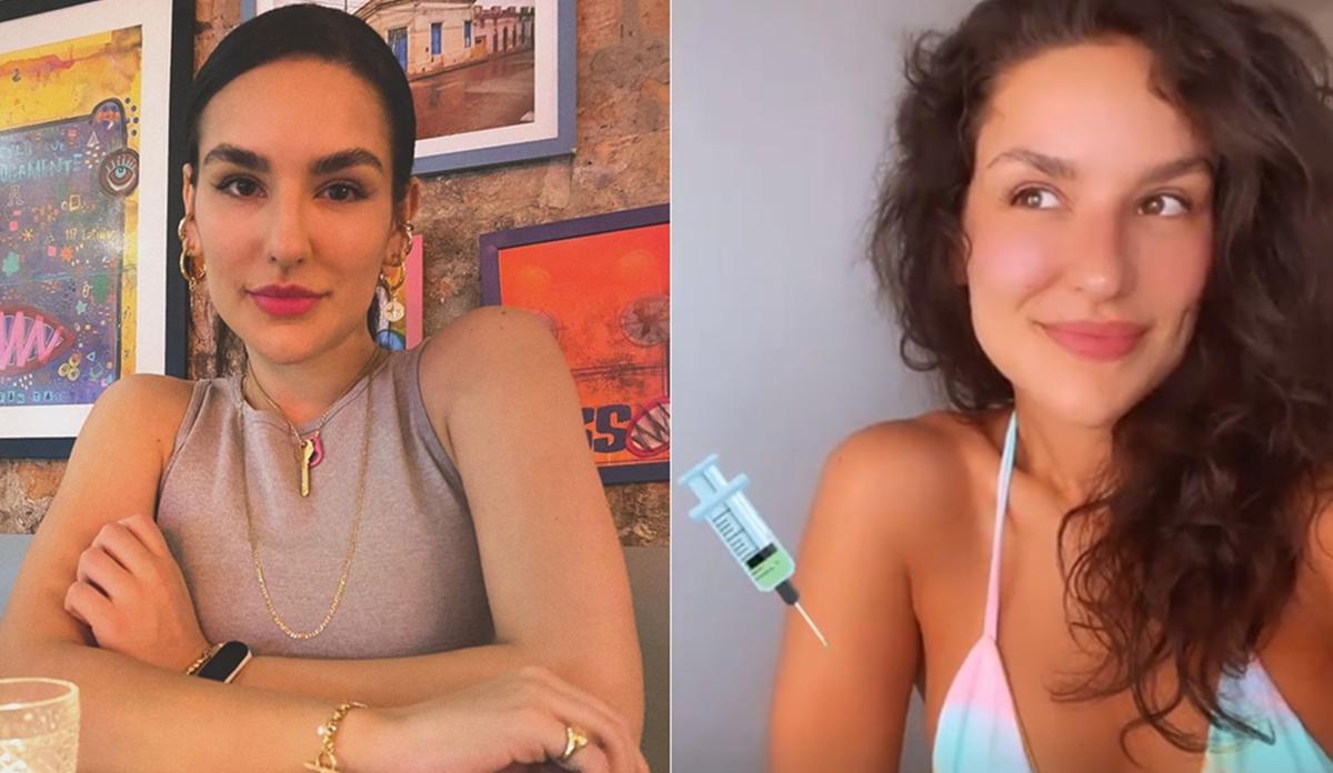 Imagem mostra a atriz Kéfera Buckmann de volta ás redes sociais
