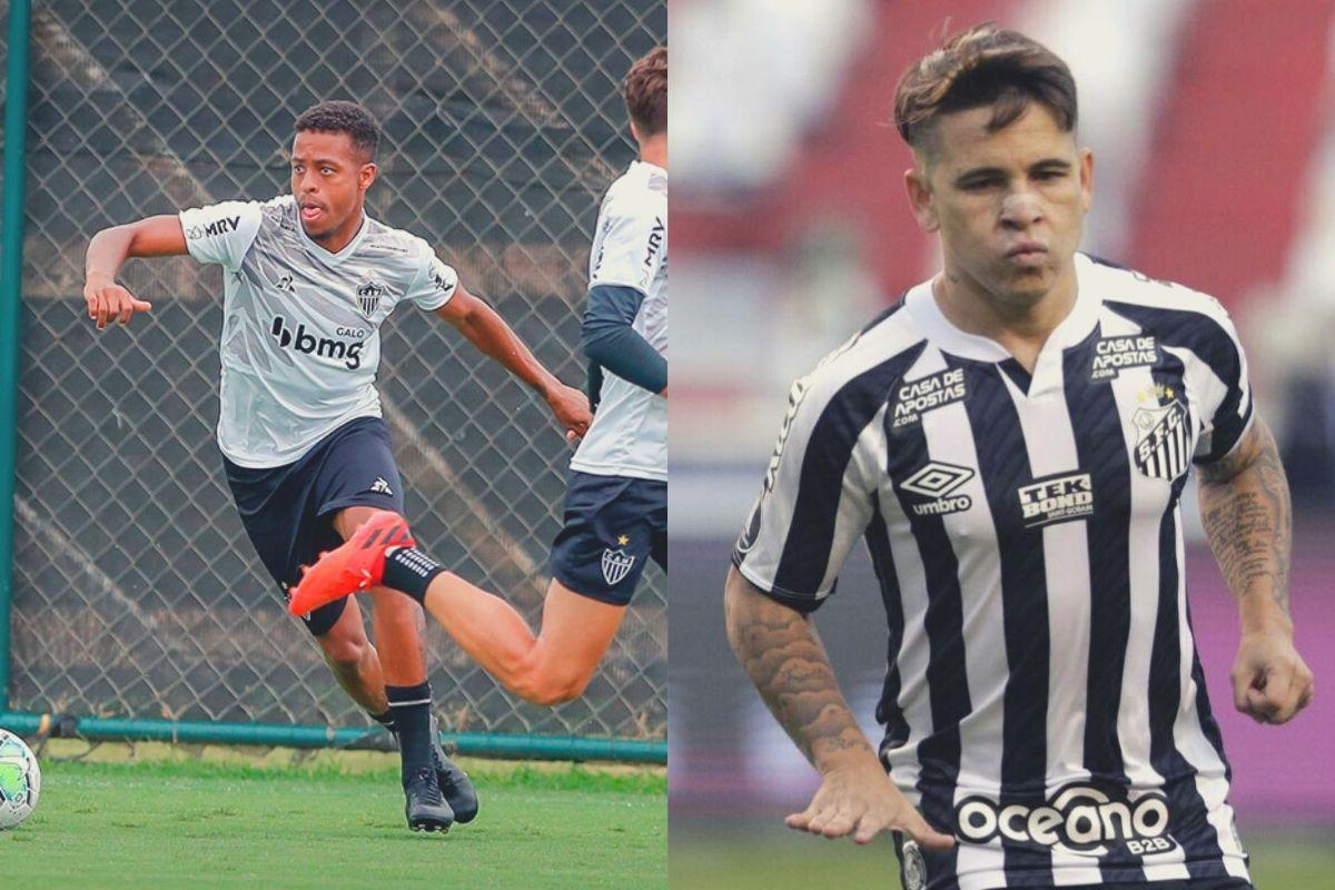 Imagem mostra jogadores que são dicas de atacantes para o Cartola FC