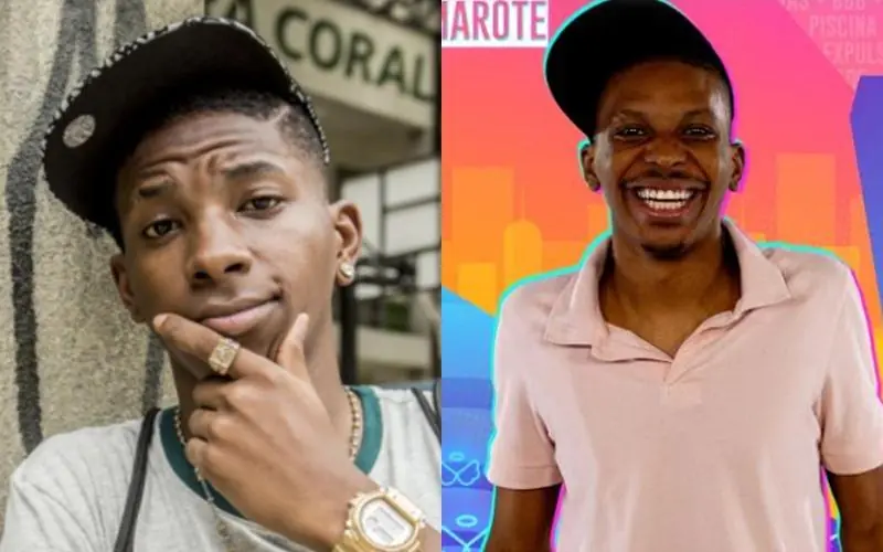 Na imagem Lucas Penteado do BBB21