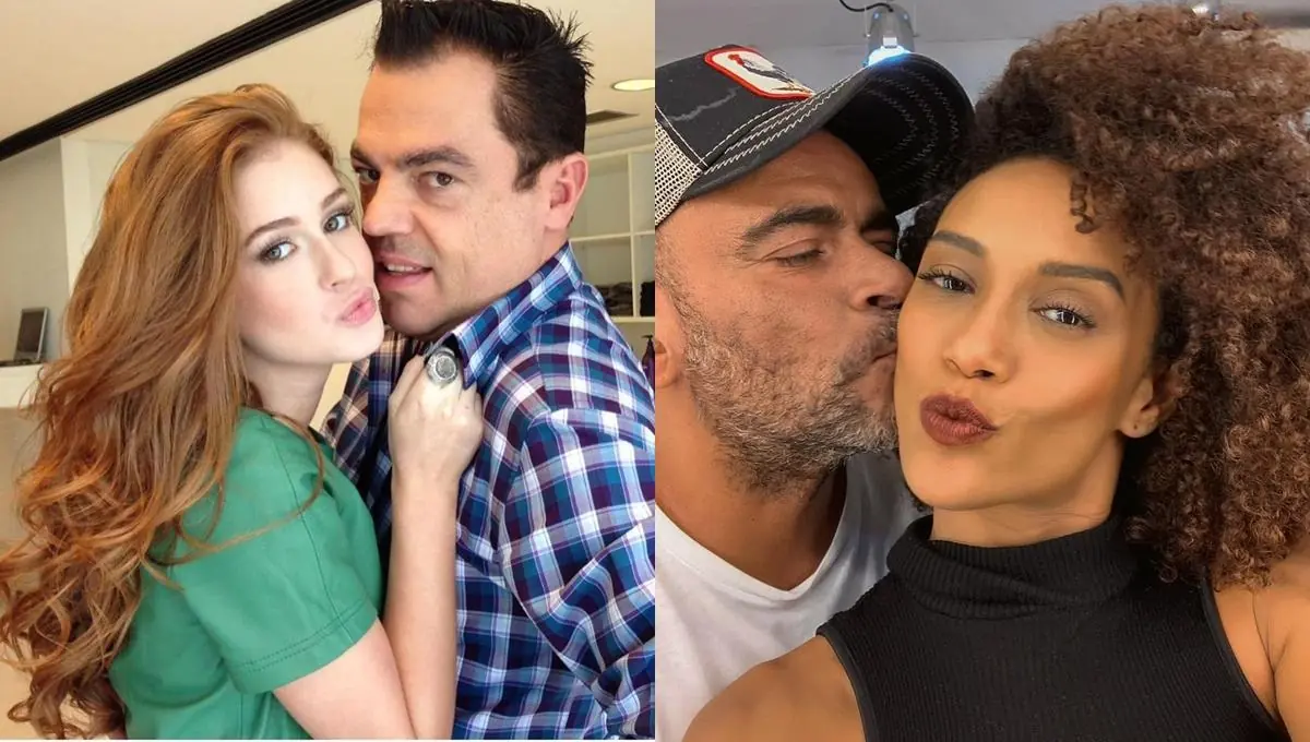 Na imagem Marco Biagi e Marina Ruy Barbosa e Wilson Eliodorio e Taís Araújo - lista de cabeleireiros das famosas