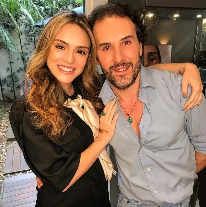 Marcos Proença e atriz Isabelle Drummond