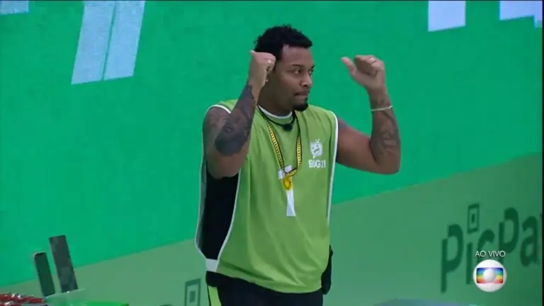 BBB21: Nego Di vence prova e é o primeiro líder da edição