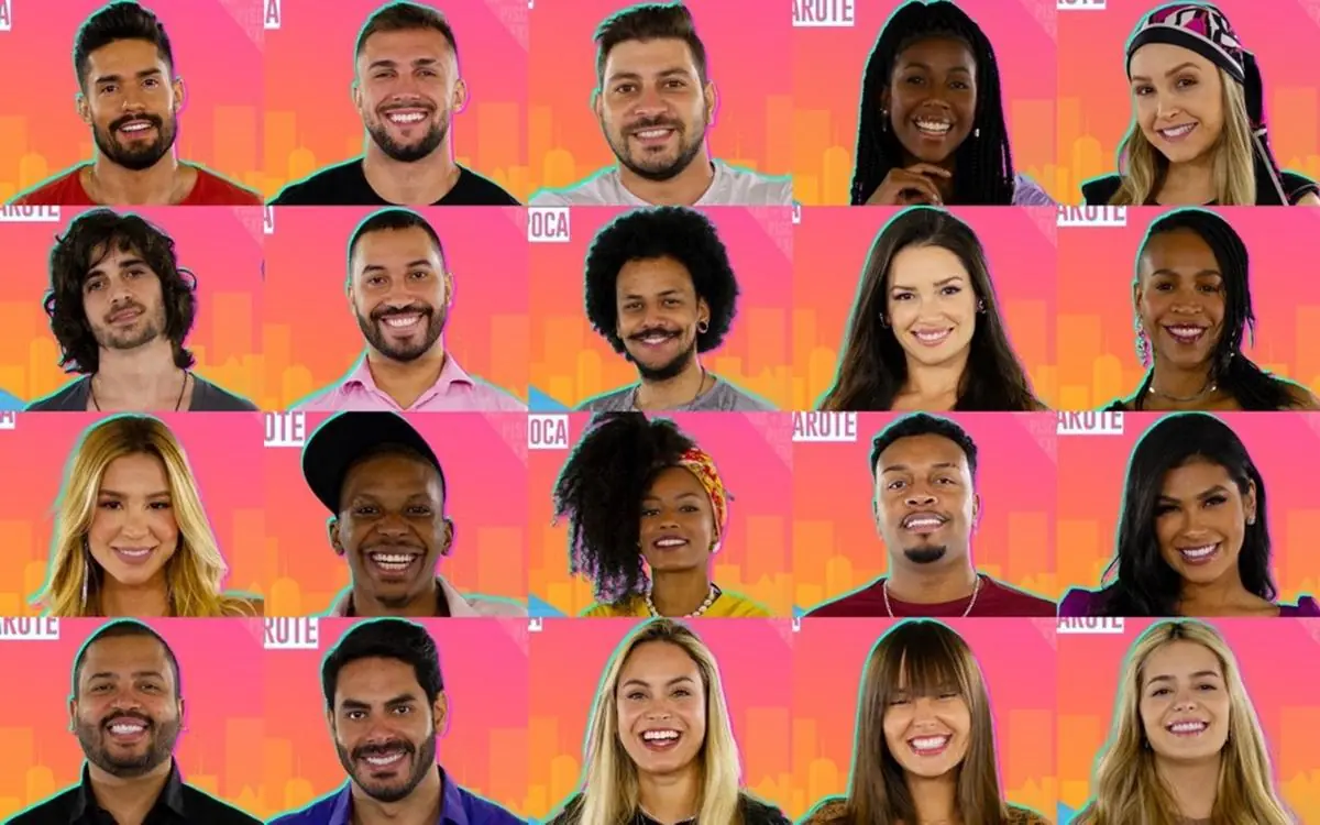 Imagem mostra Participantes - Enquete BBB 21