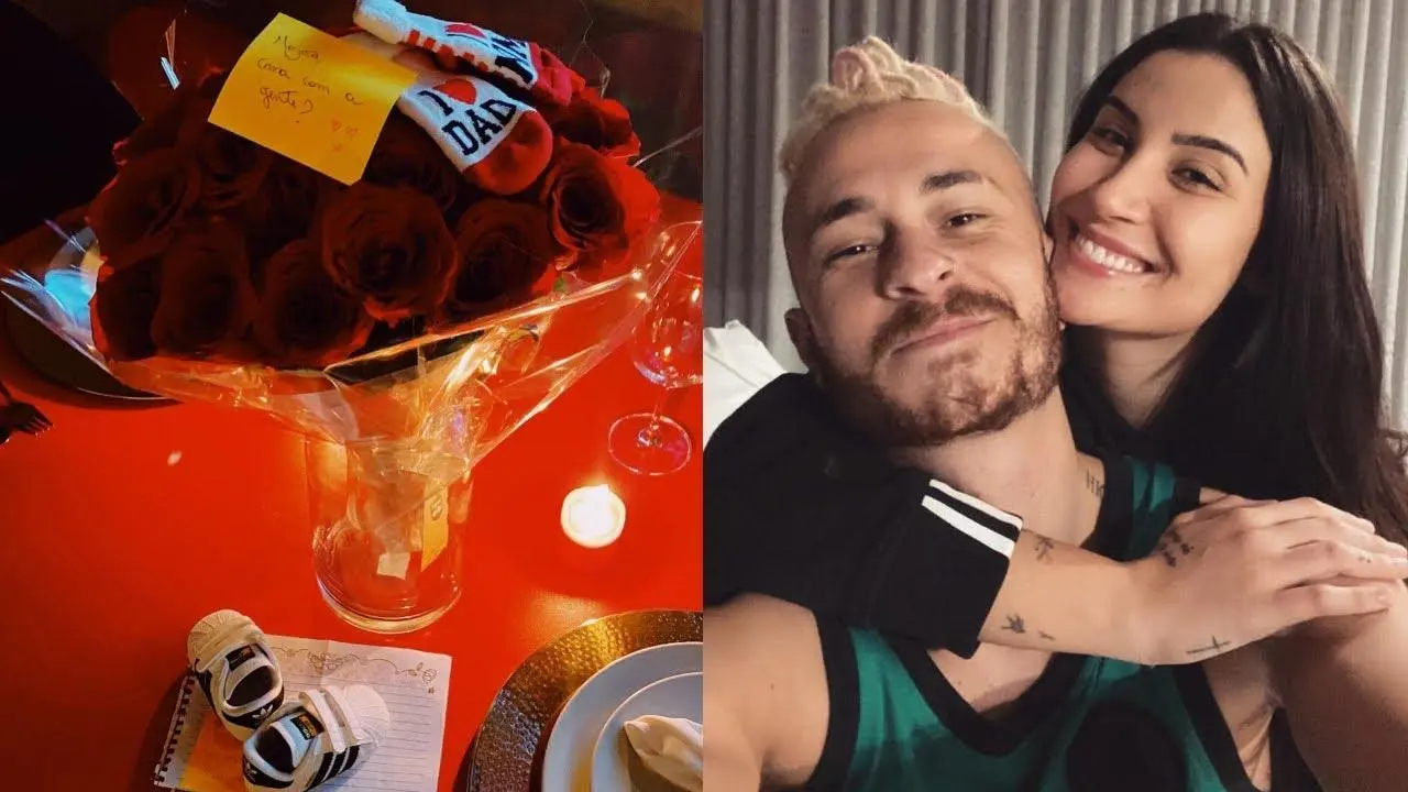 Imagem mostra pedido de casamento Bianca Andrade e Fred 