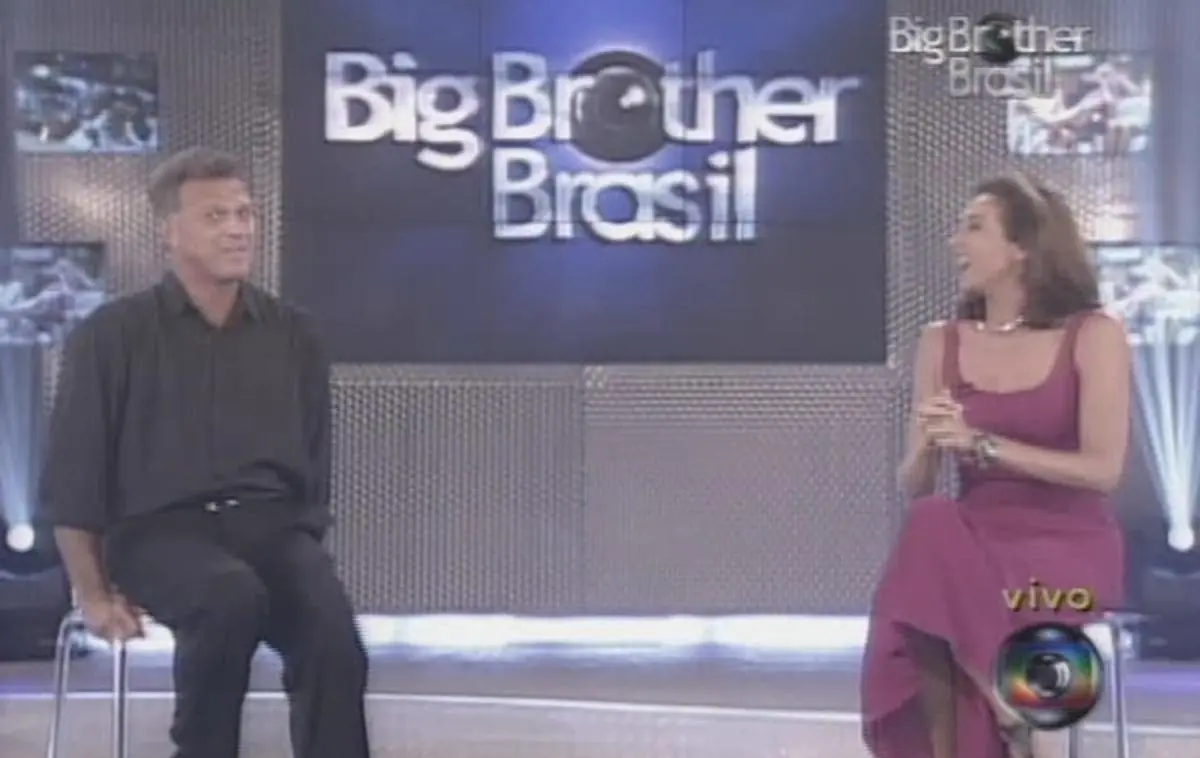 Pedro Bial e Marisa Orth