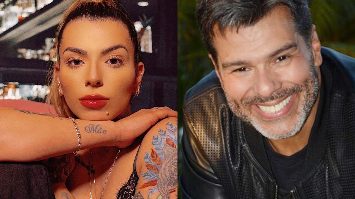 Imagem mostra Petra Mattar e pai, Maurício Mattar