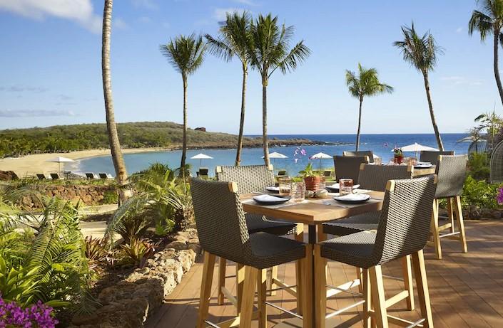 Imagem mostra resort no havaí