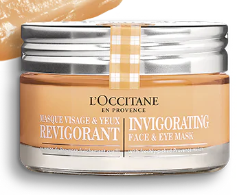 Imagem mostra máscara facial da L'Occitane en Provence