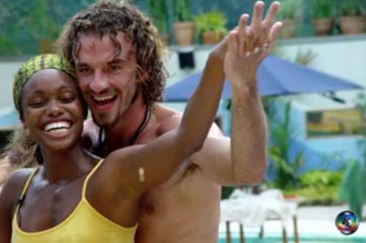 Serginho e Vanessa Pascale gringos que participaram do BBB