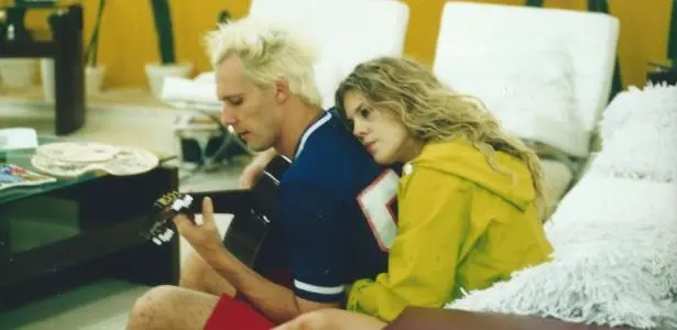 Na imagem Supla e Bárbara Paz