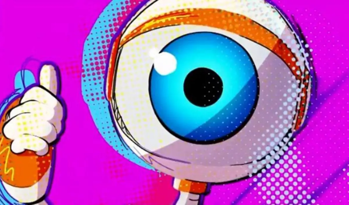 Na imagem ilustração do robô do BBB - Abertura do reality
