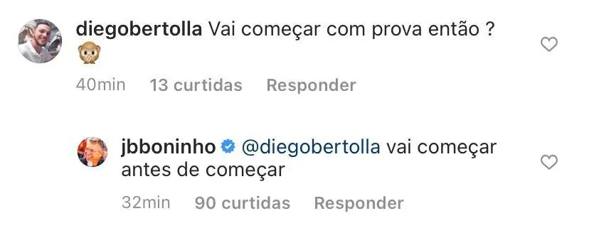 fãs questionam boninho