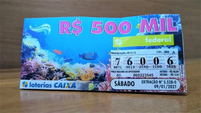 Loteria Federal 5536: aposta do Rio Grande do Sul fatura R$ 500 mil