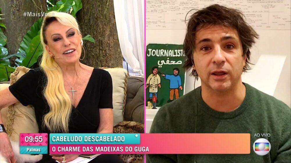 Guga Chacra no Mais Você falando sobre seu cabelo