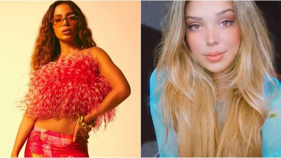 Anitta elogia talento de Melody e crítica pai ‘empresário’