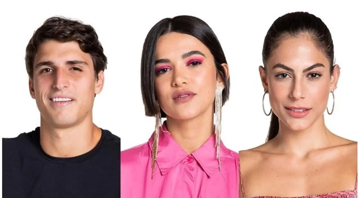 Imagem de Felipe Pior, Manu Gavassi e Mari Gonzalez no paredão do BBB 20