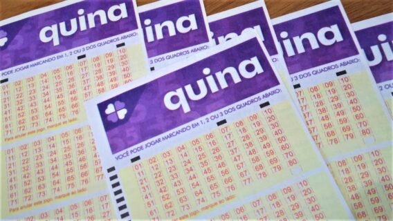 Veja o resultado da Quina 5501 de hoje, sexta-feira (26/2)