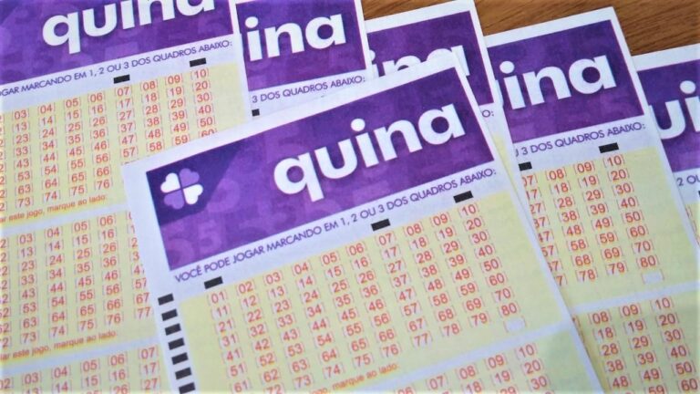 Quina acumulada sorteia prêmio de R$ 7 milhões hoje (25/01/2021)