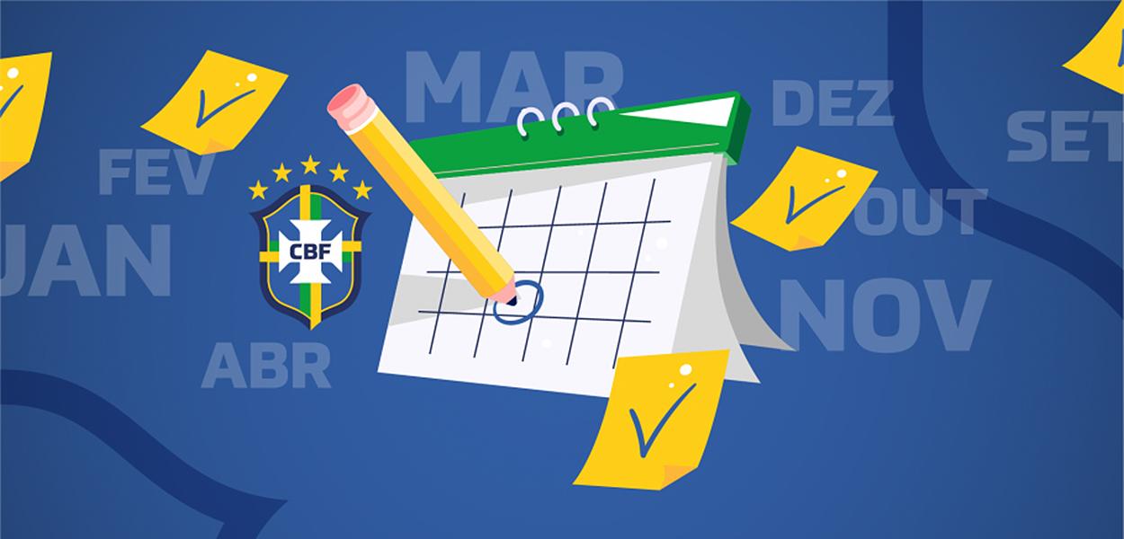 CBF divulga calendário do futebol para 2021