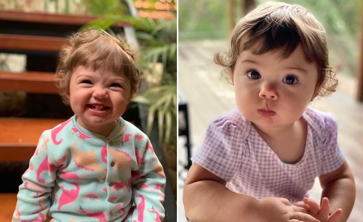 Clara Maria, filha de Tatá Werneck e Rafa Vitti