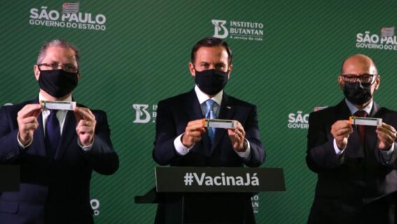 Governo de SP fará pré-cadastro para vacinação contra covid-19