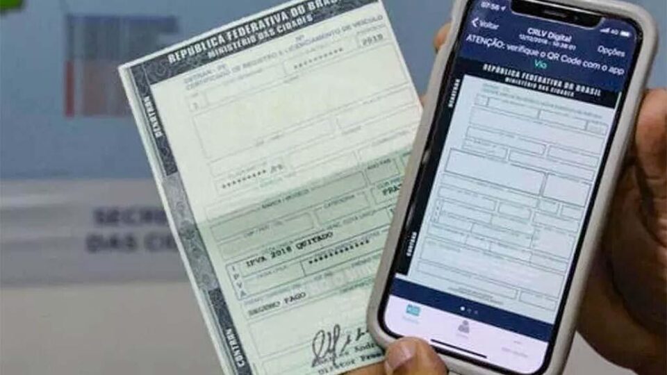 CRV Digital, novo documento para licenciamento de veículos