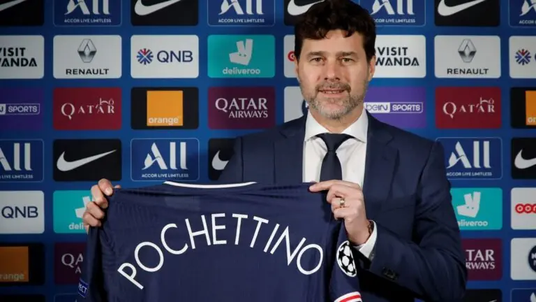 PSG anuncia Mauricio Pochettino como novo técnico