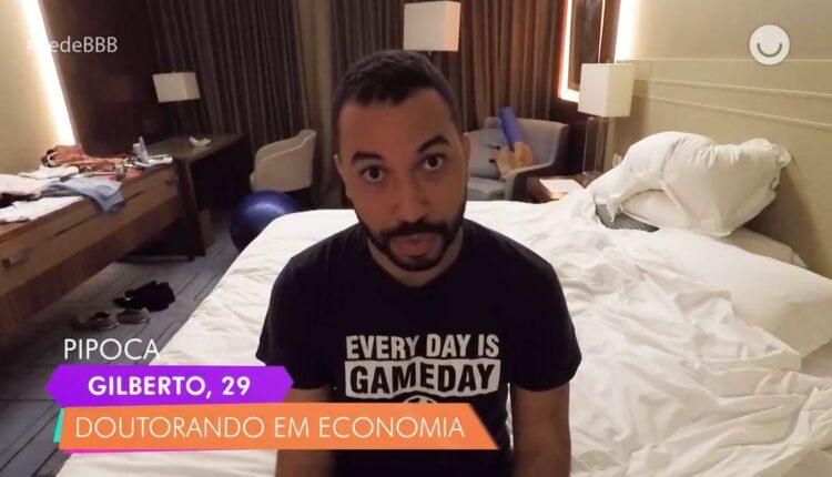 Gilberto no hotel