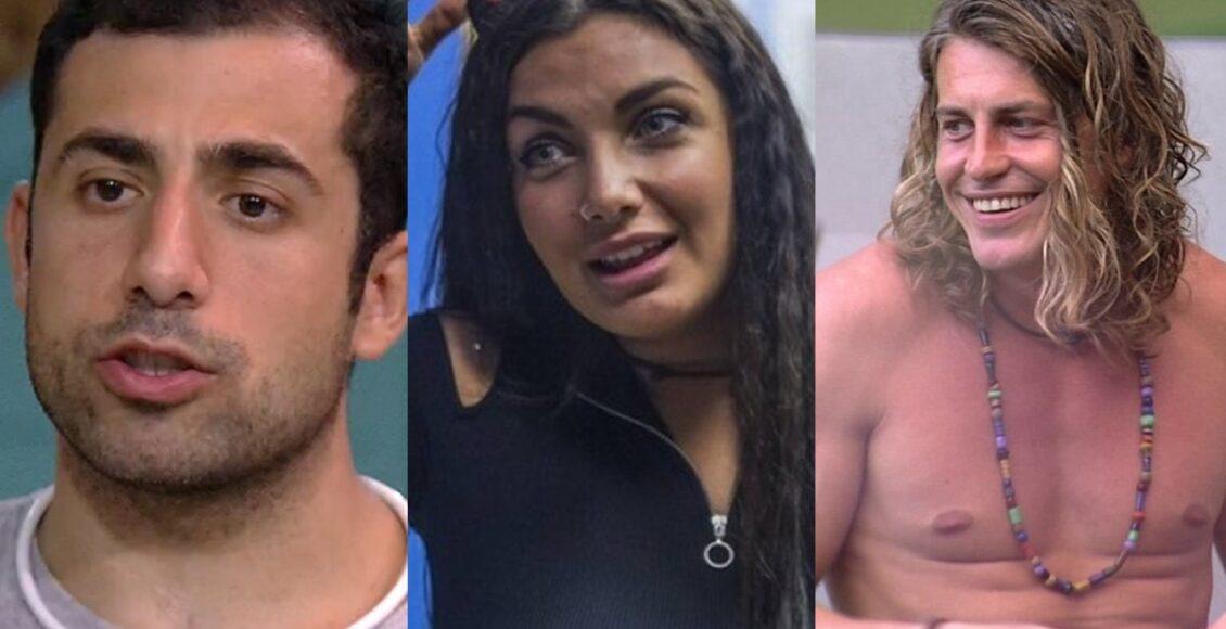 Kaysar Dadour, Elettra Lamborghini e Alberto Mezzetti - Gringos que participaram do BBB