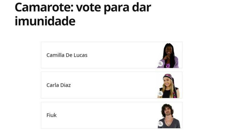 Como votar no Big Brother - BBB21