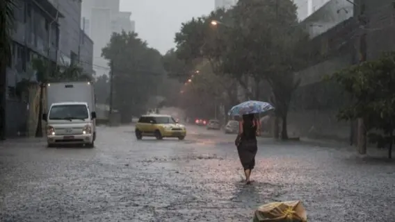 Chuva forte em São Paulo colocam a cidade em estado de alerta