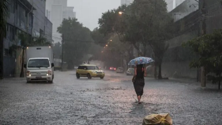 Chuva forte em São Paulo colocam a cidade em estado de alerta