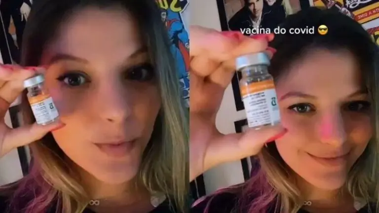 Quem é a filha de político que causou polêmica com frasco de Coronavac?