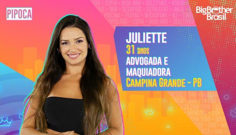 Na foto juliette - enquete bbb 21