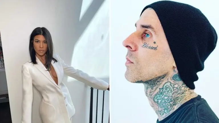 Kourtney Kardashian está namorando Travis, baterista do Blink 182