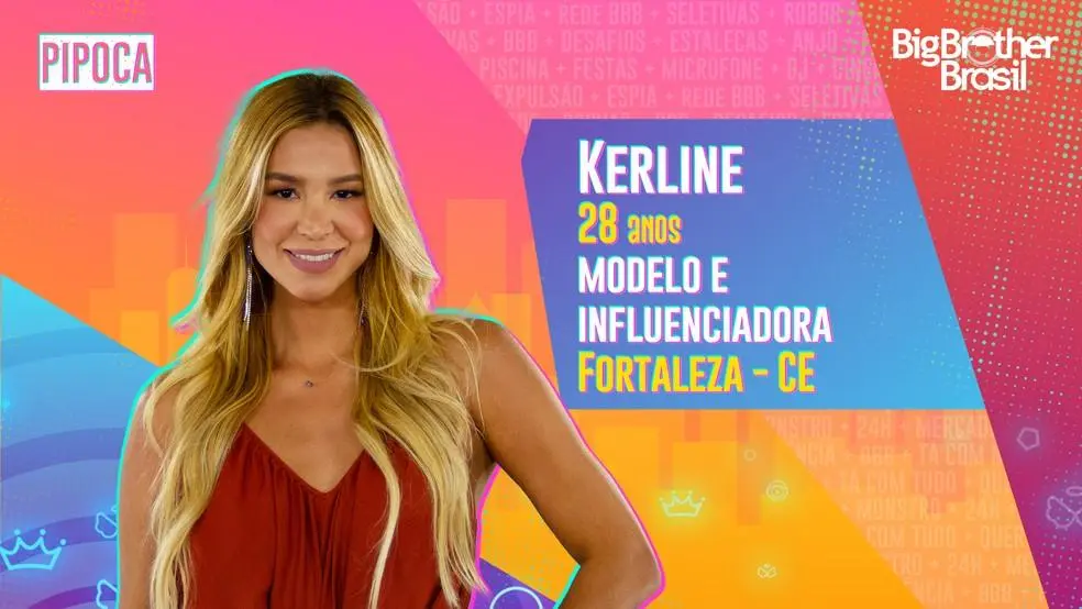 imagem kerline no BBB21