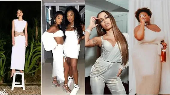 Veja os melhores looks das famosas no réveillon de 2020