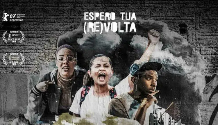 Pôster do documentário com Lucas