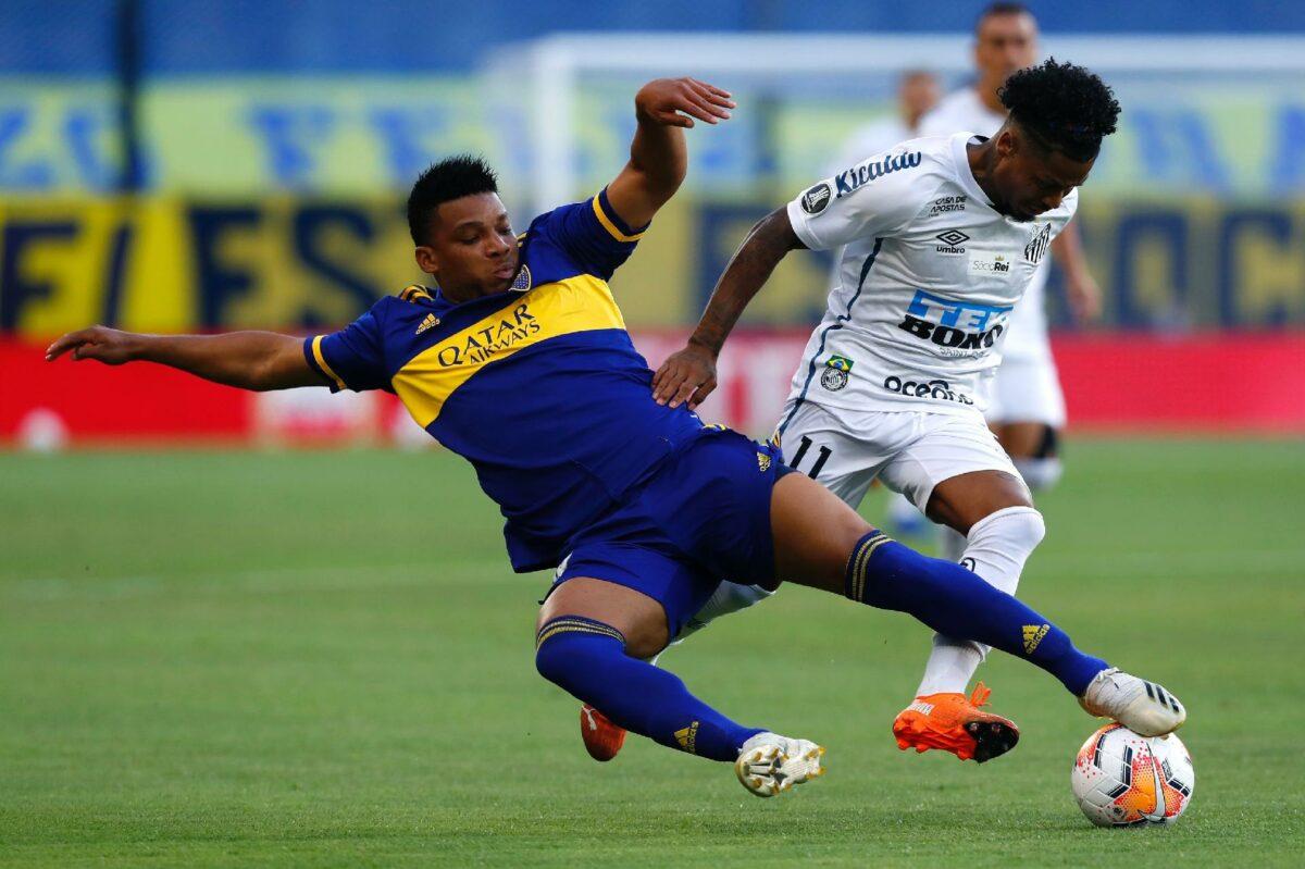 Pênalti em Marinho poderia ter alterado placar entre Boca Junior e Santos, mas árbitro não marcou