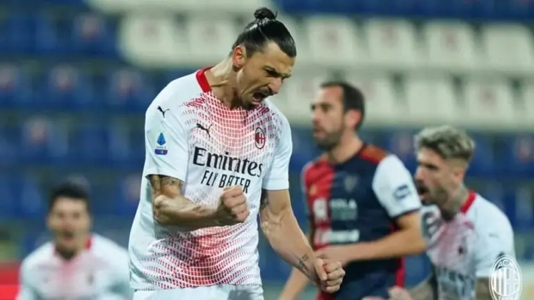 Com gols de Ibrahimovic, Milan vence Cagliari e lidera Italiano