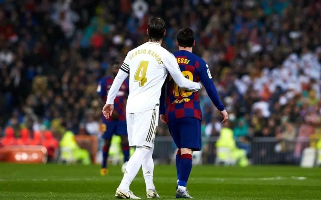 PSG Messi Sergio Ramos