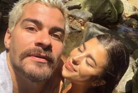 Thiago Martins e a namorada Talita Nogueira