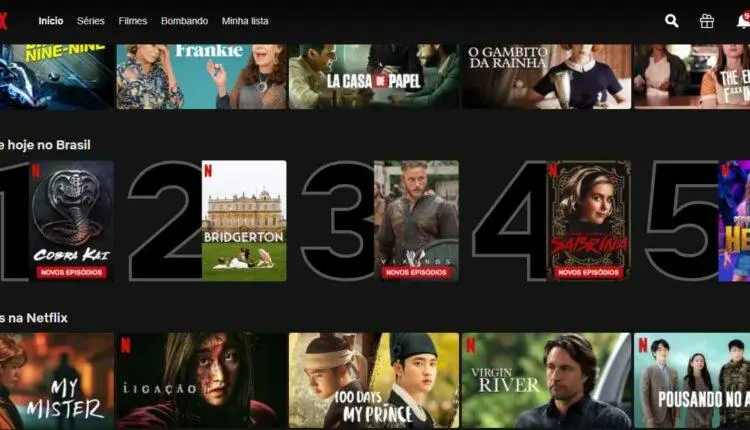 top 10 da netflix
